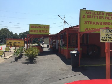boiled peanuts stand